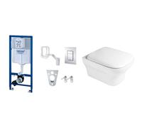 Conjunto marco empotrado Grohe Rapid SL 38827000, taza de inodoro Oltens Gulfoss 42503000, 45105000