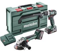 Conjunto METABO 2.6.5 de 18 V (685233000): Juego de herramientas eléctricas a batería