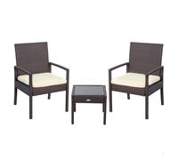 Aktive Butacas 2 con mesas – Negro