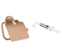 Conjunto portarrollos de papel higiénico Grohe Start 41179DL0, pegamento Grohe QuickGlue 41127000