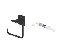Conjunto portarrollos de papel higiénico Grohe Start Cube 409782430, pegamento Grohe QuickGlue 41127000