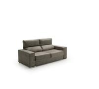 Conjunto sofas reclinable alice gris oscuro 2 + 3 plazas
