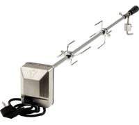 Conjunto universal de brochetas para barbacoa de BBQ-Toro, que incluye brochetas, motor, soporte para el motor y agujas para carne