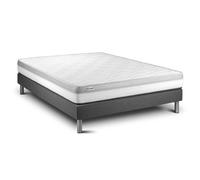 Conjunto VITAL RELAX 135 x 200 cm somier Kit gris Grey 135 x 200