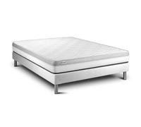 Conjunto VITAL RELAX 140 x 220 cm somier Kit blanco White 140 x 220
