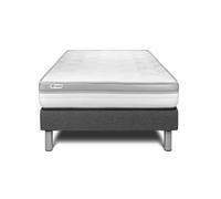 Conjunto VITAL RELAX 90 x 190 cm somier Kit gris Grey