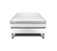 Conjunto VITAL RELAX 90 x 200 cm somier Kit blanco White 90x200 cm