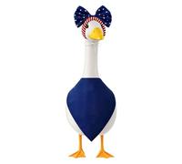 Conjuntos de Ropa para Ganso de Cemento - Celebración Patriótica del 250 Aniversario | Kit Bandana y Diadema para Estatua Ganso 43 y 58 cm - Exterior Jardín Patio Patio Trasero Jardín Terraza