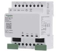 Schneider Electric MTN6805-0008 SpaceLogic KNX - Conmutador de persiana (8 salidas 10AX/16AC1)