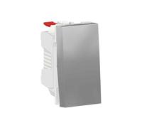 Conmutador 1 módulo aluminio Schneider New Unica - NU310330