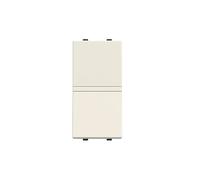 Conmutador de cruzamiento estrecho Niessen N2110 BB serie Zenit blanco