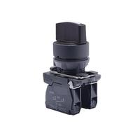 Conmutador de Transferencia XB5AD21C XB5AD33C Botón Rotativo Luminoso | Conmutador de transferencia XB5AD21C XB5AD33C 22mm dos posiciones tres velocidades botón rotativo con luz