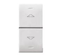 Conmutador Estable Domus S44 AVE-441051 RAL 9010 Brillante 1P 10AX 250V