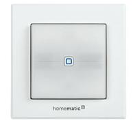Homematic IP Smart Home 152020A0 - Actuador de conmutación para interruptor de marca, con luz de señal, dos botones iluminados, controla dispositivos y luces a través de la aplicación, Alexa y Google