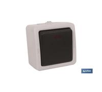 Conmutador- interruptor estanco ip44