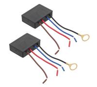 Conmutador Regulador de Intensidad Lámpara 1a 250v | Módulo ABS Negro, 4 Niveles y Sensor Compacto, para Reparación de Lámparas y Bombillas Incandescentes