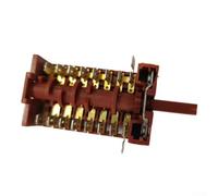 Conmutador Rotativo 8 Posiciones 250V 16A Selector Alta para resistencia para Herramientas Máquina 22mm