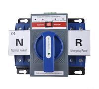 Conmutador Transferencia 63A para Generador y Red Conmutador | en para 2s, evita cortes, para ideal emergencias, AC400V, protección continua