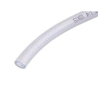 Connect 30886 Clear PVC Braided Tubing 10mm ID 30m