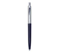 Boligrafo q-connect premium metalico retractil con clip color azul punta 1 mm - KF18623