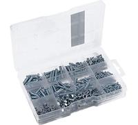 Connex DP8500106 - Juego de tornillos de rosca (366 piezas, incluye tuercas y tornillos)