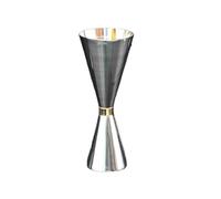 Cono Cocktail Jigger 304 Acero Inoxidable Doble Extremo Multicolor 30/45/60/90ml(30 60ml Golden Ring)