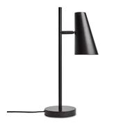 Cono Lámpara de Mesa Negro