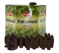 Conos de incienso de reflujo de pachulí para cascada, fuente de humo aromático, neblina