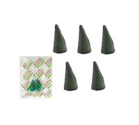 Conos de Incienso KNOX XXL - Juego de 5 - Aroma: Cannabis - Incluye 3 muestras de Aroma de la Variedad Marina - Fabricado en Alemania