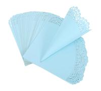 Conos de Papel para Boda 50 Unidades con Diseño Calado Elegante
