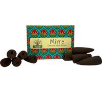 Conos de Reflujo Mirra Namaste India - 10 Conos de Incienso blackflow - HOSTENATURA
