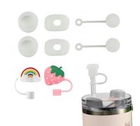 CONQUERALL Juego de 3 Tapones Antiderrame Reutilizables y Duraderos para Tazas Stanley