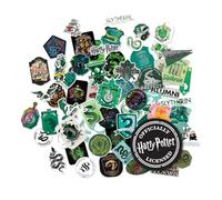 Conquest Journals Harry Potter Slytherin Pegatinas de vinilo, juego de 50 unidades, impermeables y resistentes a los rayos UV, ideal para todos tus gadgets, Potterfy todas las cosas