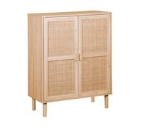 Consola baja décor 2 puertas natural 110x80x40 cm adec