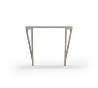 Consola de entrada de Herdasa, 732 de la colección AIRE, de haya maciza lacada,79x90x28 Beige