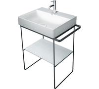 Consola de pared Duravit DuraSquare, metálica, de pie, 66,5 x 45,1 cm