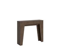 Consola extensible 90 x 25/181 cm Narrow Nogal