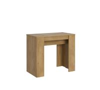 Consola extensible 90x48/204 cm Basic Small Roble Nature - Itamoby