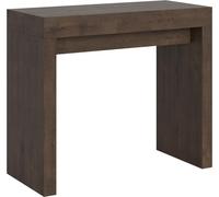 Consola extensible de 90x40/196 cm, modelo Roxell Small, color Noce