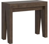 Consola extensible de 90x40/300 cm, color Naxy Noce
