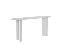 Consola recibidor elsie blanco para recibidor o salón mueble auxiliar moderno - homekit