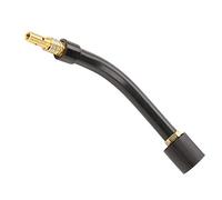 Consumibles estandarizados de antorcha de soldadura MIG de cuello de cisne de diseño estándar de 7.1 pulg. Para antorcha de soldadura Binzel 15AK