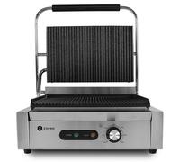 Contactgrill profesional: Parrilla eléctrica con control de temperatura, 2300 W de potencia, acero inoxidable