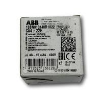 Contacto auxiliar ABB CA4-22E, 4 contactos, 2NC + 2NO (nuevo en caja) B43