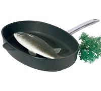 CONTACTO: Sartén para freír pescado, altura: 60 mm, longitud: 380 mm, anchura: 260 mm