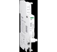 Schneider Electric A9A - Contacto auxiliar de 1 pin Acti9, 1 cambiador de sujeción con tornillo de conexión 6 A, 240 V