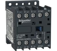 Schneider Electric Minicontactor TeSys K LC1K0601P7 3P AC-3 440 V 6 A Bobina 230 V CA