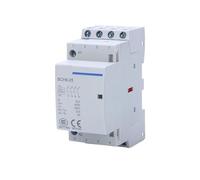 Contactor 4P 220V AC 16A 25A 4No 4Nc 2No 2Nc 3No 1Nc 3 fases 16 25 Amp A 4 Polo 230 220 230V 4Na Din Rail automático doméstico(230V 16A 3NO 1NC)