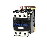 Contactor CA. de motor trifásico 3P 1Nr 1NC 65A 63A Corriente nominal 2. 4V 36V 220V 380V Voltaje bobina Relé contacto arranque magnético Carril DIN Industrial Electrics(110vac)