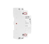 Contactor DC12V DC24V Voltaje de bobina 25A 2NO 2NC 1NO1NC 50/60Hz AC220V Voltaje principal(1P 25A 1NO AC220V)